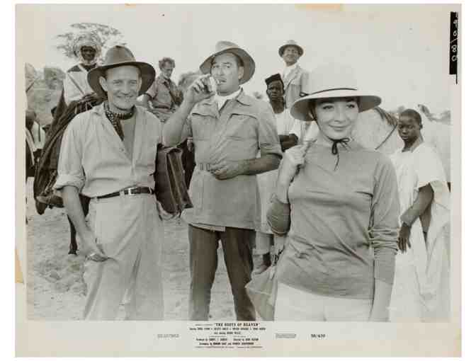 ROOTS OF HEAVEN, 1958, movie stills, Errol Flynn, Orson Welles