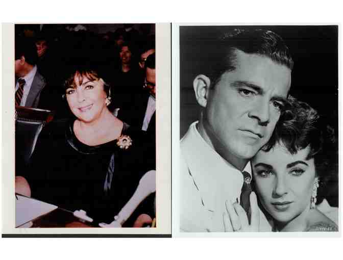 ELIZABETH TAYLOR, collectors lot, group of classic celebrity portraits, stills or photos