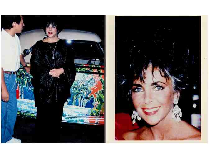 ELIZABETH TAYLOR, collectors lot, group of classic celebrity portraits, stills or photos