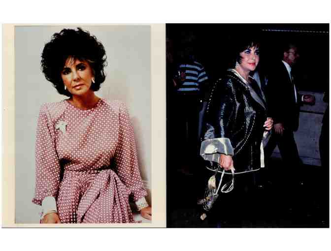 ELIZABETH TAYLOR, collectors lot, group of classic celebrity portraits, stills or photos