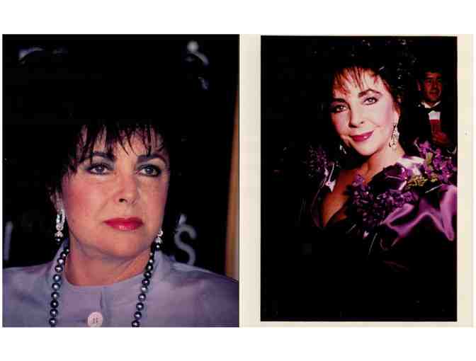 ELIZABETH TAYLOR, collectors lot, group of classic celebrity portraits, stills or photos