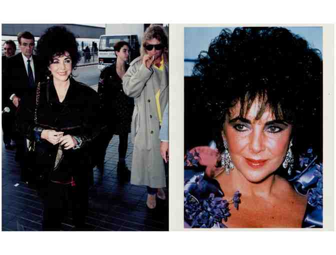 ELIZABETH TAYLOR, collectors lot, group of classic celebrity portraits, stills or photos