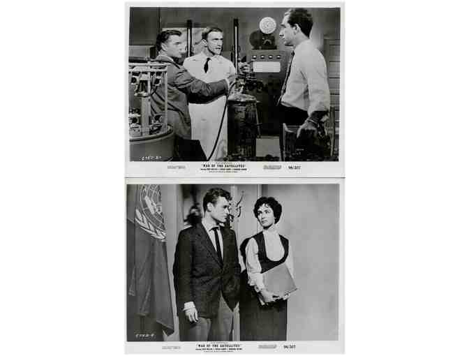 WAR OF THE SATELLITES, 1958, movie stills, collectors lot, Dick Miller, Susan Cabot