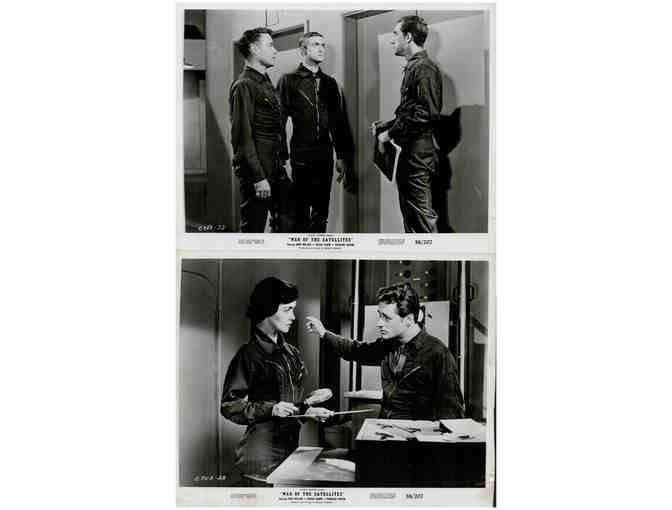 WAR OF THE SATELLITES, 1958, movie stills, collectors lot, Dick Miller, Susan Cabot