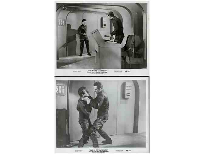 WAR OF THE SATELLITES, 1958, movie stills, collectors lot, Dick Miller, Susan Cabot