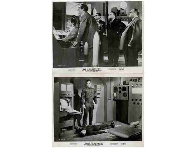 WAR OF THE SATELLITES, 1958, movie stills, collectors lot, Dick Miller, Susan Cabot