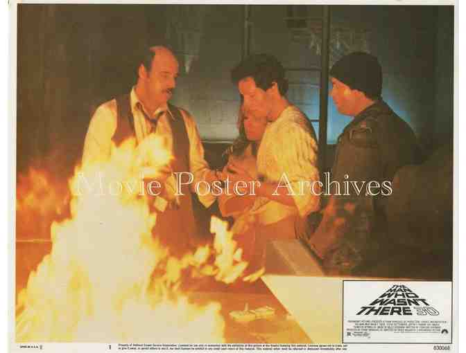 MAN WHO WASNT THERE 3-D, 1983, lobby cards, Steve Guttenberg