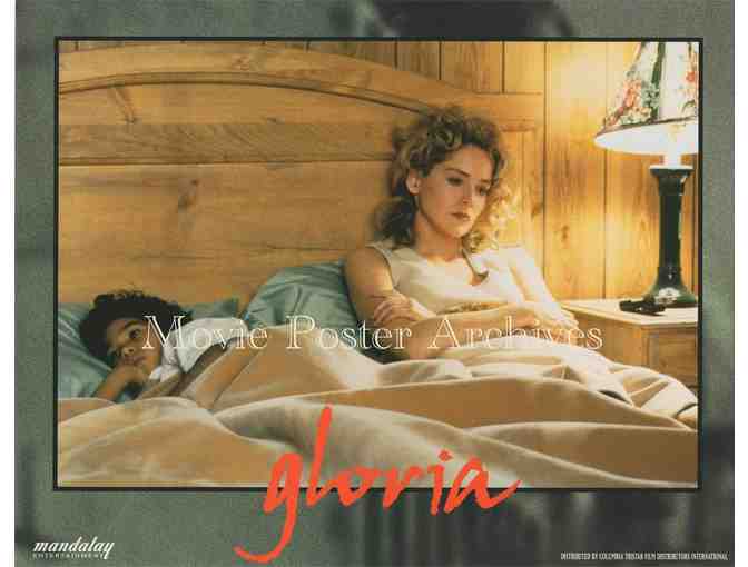 GLORIA, 1999, lobby cards, Sharon Stone, George C. Scott