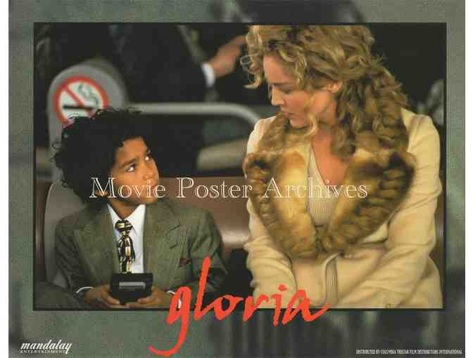 GLORIA, 1999, lobby cards, Sharon Stone, George C. Scott