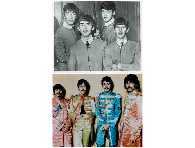 BEATLES, group of classic celebrity portraits, stills or photos