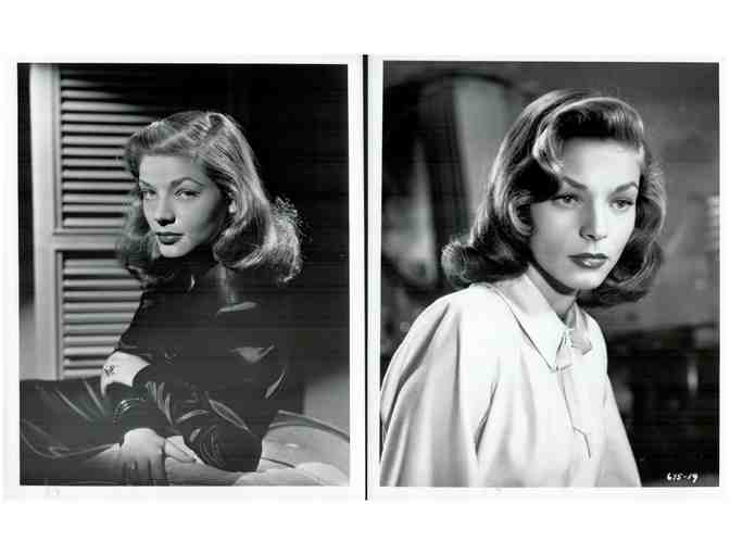 LAUREN BACALL, group of classic celebrity portraits, stills or photos