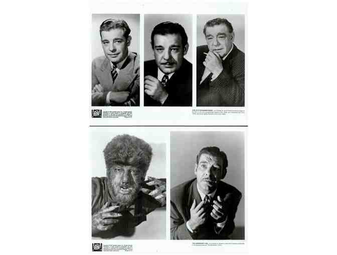 LON CHANEY JR., group of classic celebrity portraits, stills or photos