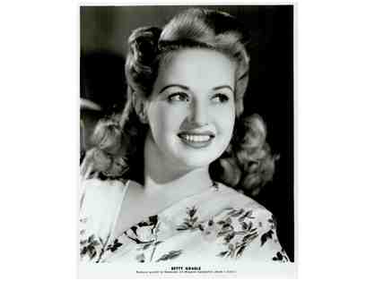 BETTY GRABLE, group of classic celebrity portraits, stills or photos