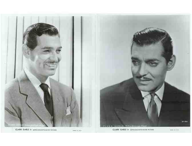 CLARK GABLE, group of classic celebrity portraits, stills or photos