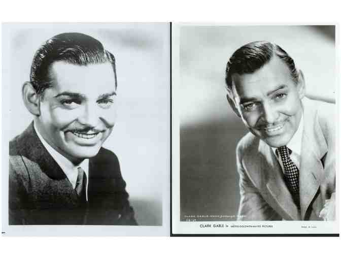 CLARK GABLE, group of classic celebrity portraits, stills or photos