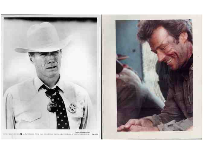 CLINT EASTWOOD, group of classic celebrity portraits, stills or photos