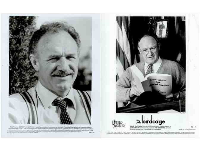 GENE HACKMAN, group of classic celebrity portraits, stills or photos