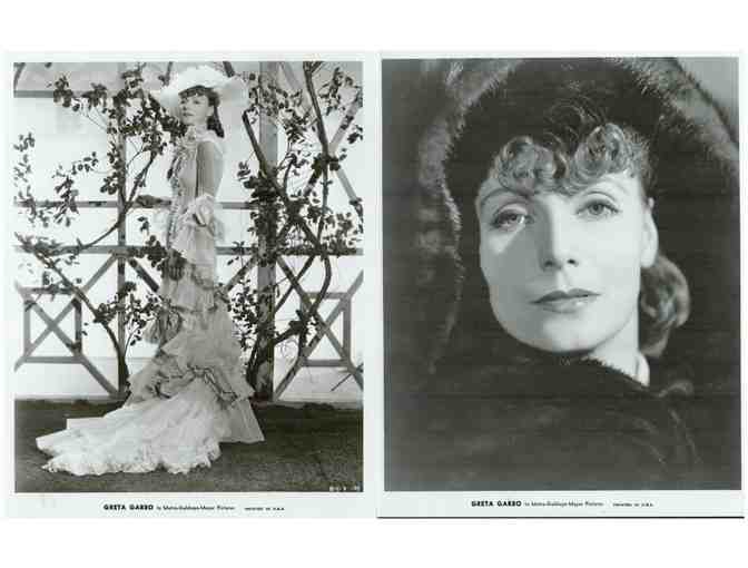 GRETA GARBO, group of classic celebrity portraits, stills or photos