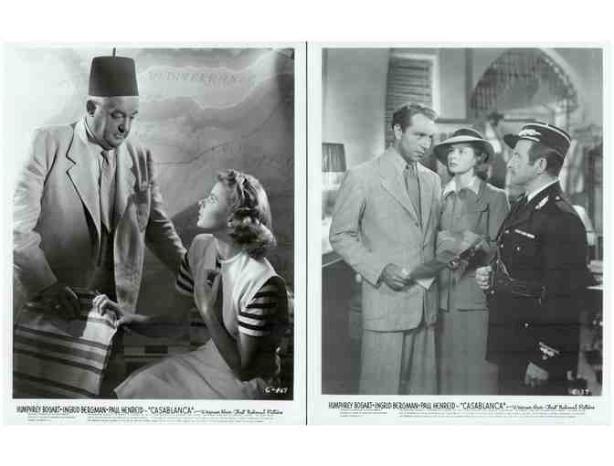 CASABLANCA, 1942, movie stills, collectors lot, Humphrey Bogart