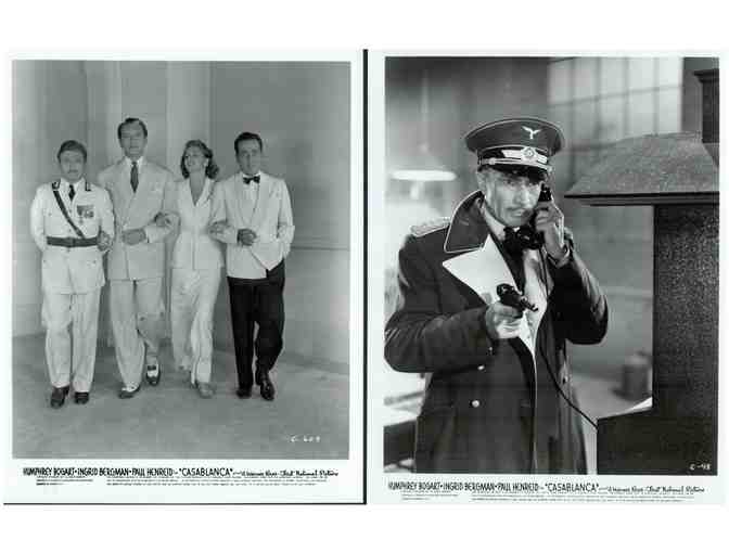 CASABLANCA, 1942, movie stills, collectors lot, Humphrey Bogart