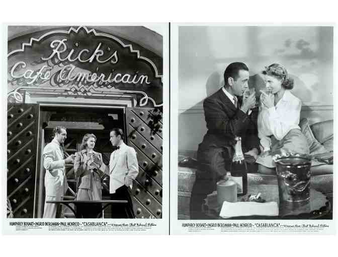 CASABLANCA, 1942, movie stills, collectors lot, Humphrey Bogart