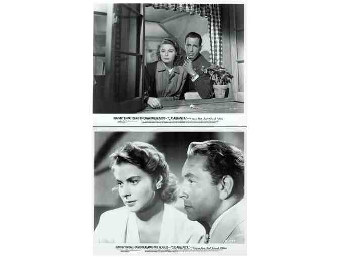 CASABLANCA, 1942, movie stills, collectors lot, Humphrey Bogart