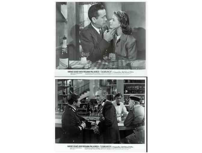 CASABLANCA, 1942, movie stills, collectors lot, Humphrey Bogart