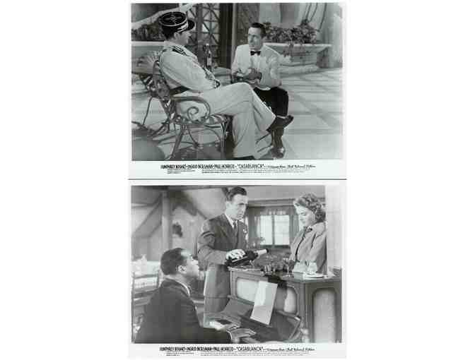 CASABLANCA, 1942, movie stills, collectors lot, Humphrey Bogart