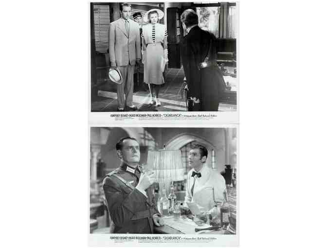 CASABLANCA, 1942, movie stills, collectors lot, Humphrey Bogart