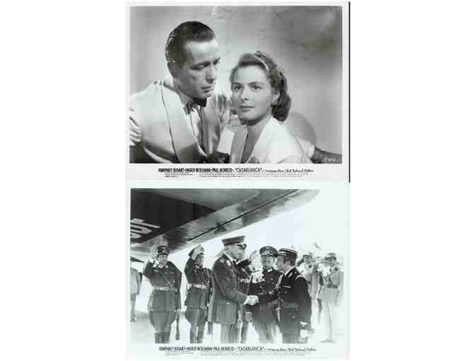 CASABLANCA, 1942, movie stills, collectors lot, Humphrey Bogart