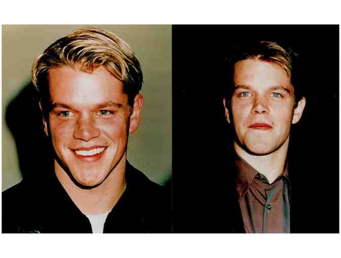 MATT DAMON, group of classic celebrity portraits, stills or photos