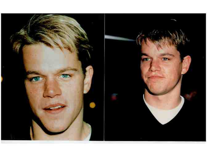 MATT DAMON, group of classic celebrity portraits, stills or photos