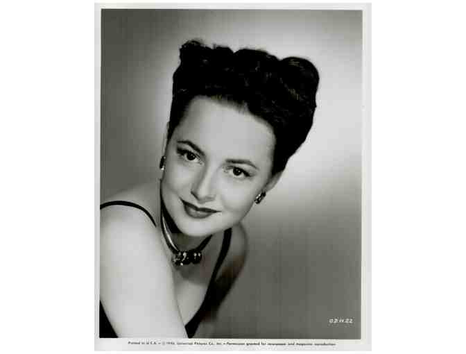 OLIVIA DE HAVILLAND, group of classic celebrity portraits, stills or photos