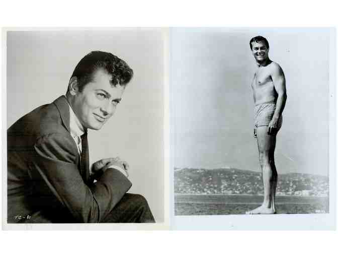 TONY CURTIS, group of classic celebrity portraits, stills or photos