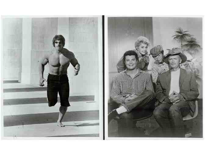 TV STILLS/PHOTOS LOT 9, varying dates, 8 titles, 227, Beverly Hillbillies, Incredible Hulk, Martin