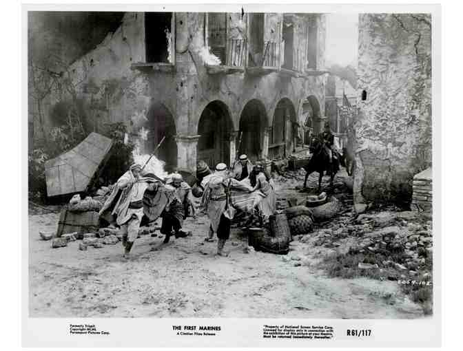 TRIPOLI (FIRST MARINES), 1950, movie stills, Maureen Ohara, John Payne