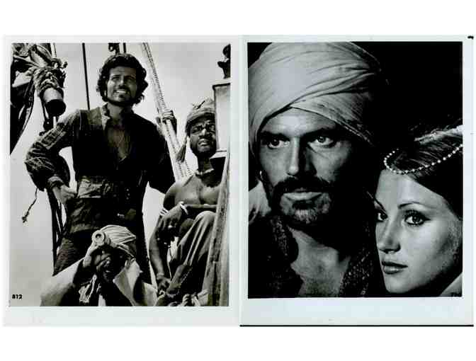 SINBAD AND THE EYE OF THE TIGER, 1977, photographs, Patrick Wayne, Jane Seymour