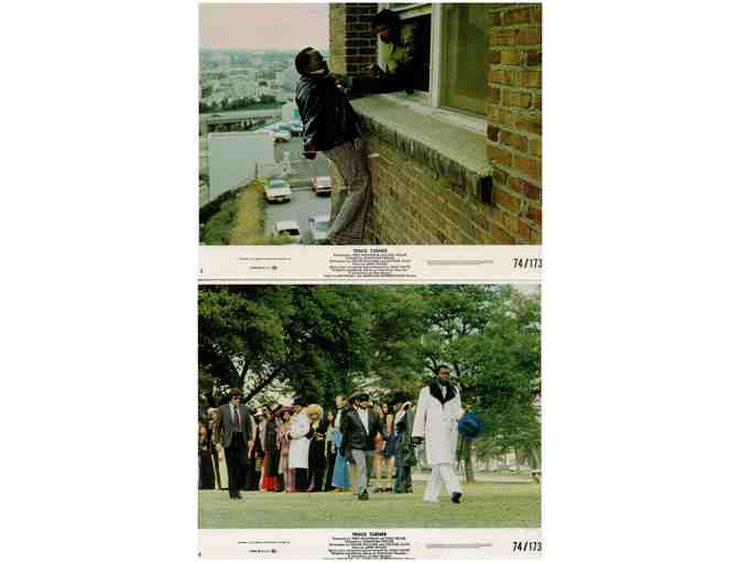 TRUCK TURNER, 1974, cards and stills, Isaac Hayes, Yaphet Kotto