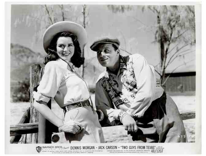 TWO GUYS FROM TEXAS, 1948, movie stills, Dennis Morgan, Dorothy Malone