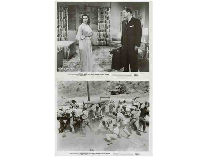 URANIUM BOOM, 1956, movie stills, Dennis Morgan, Patricia Medina