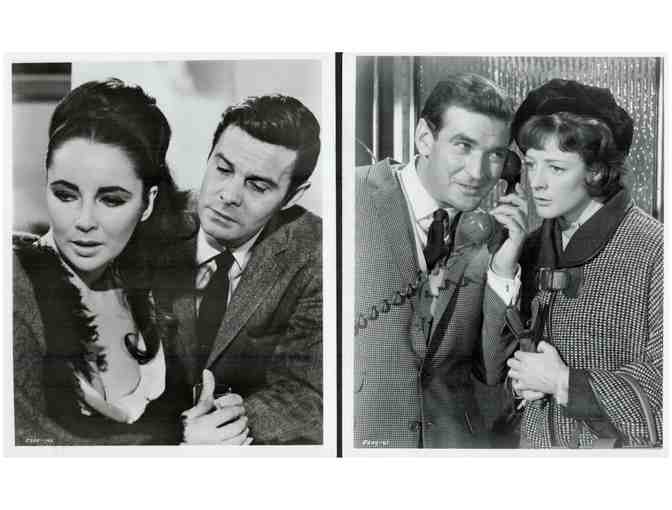 V.I.P.s, 1963, cards and stills, Elizabeth Taylor, Richard Burton