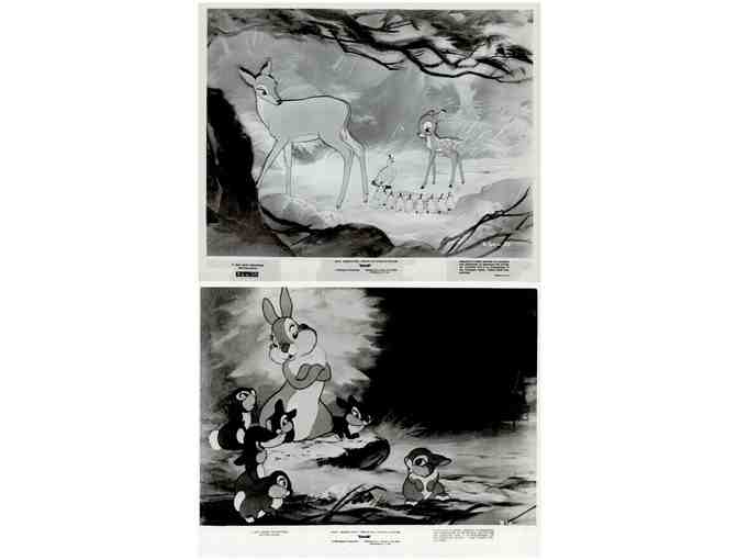 BAMBI, 1942, movie stills, collectors lot, Walt Disney animated feature