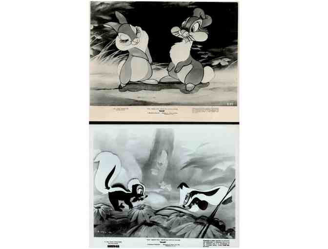 BAMBI, 1942, movie stills, collectors lot, Walt Disney animated feature