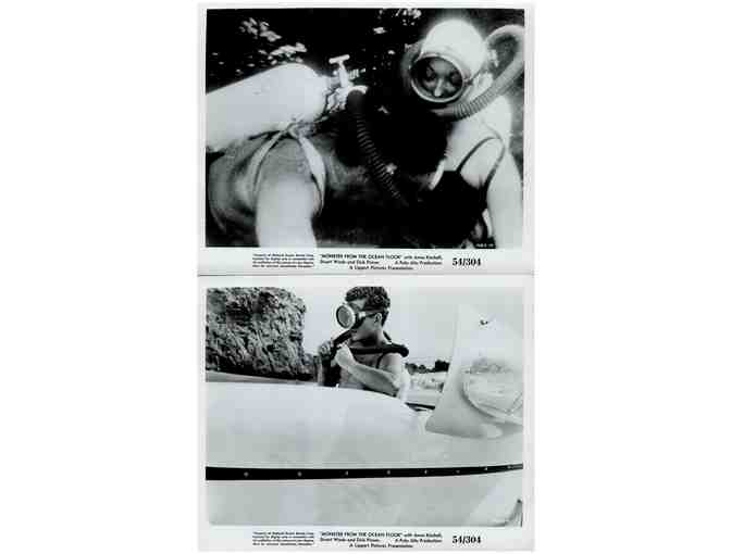 MONSTER FROM THE OCEAN FLOOR, 1954, movie stills, collectors lot