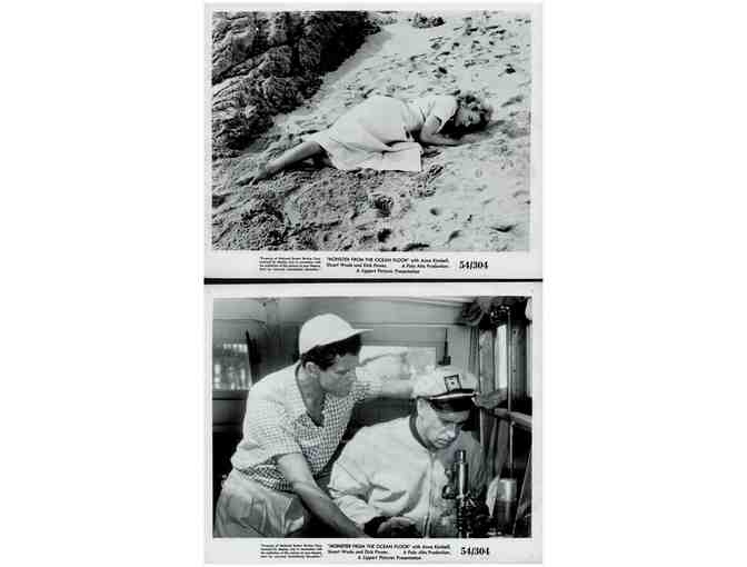 MONSTER FROM THE OCEAN FLOOR, 1954, movie stills, collectors lot