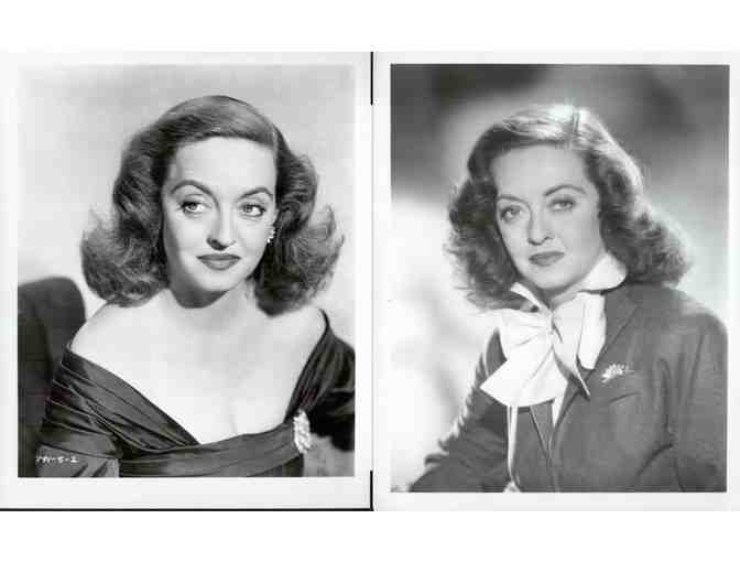 BETTE DAVIS, collectors lot, group of classic celebrity portraits, stills or photos