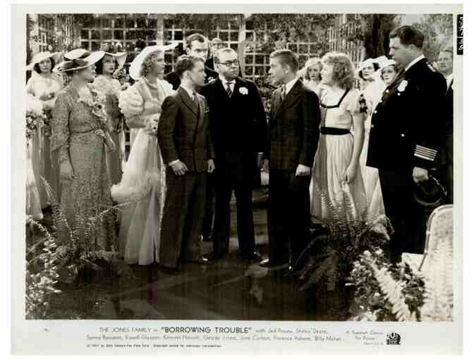 BORROWING TROUBLE, 1937, movie stills, Spring Byington, Jed Prouty