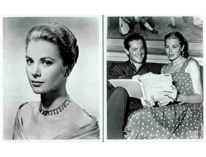 GRACE KELLY, group of classic celebrity portraits, stills or photos