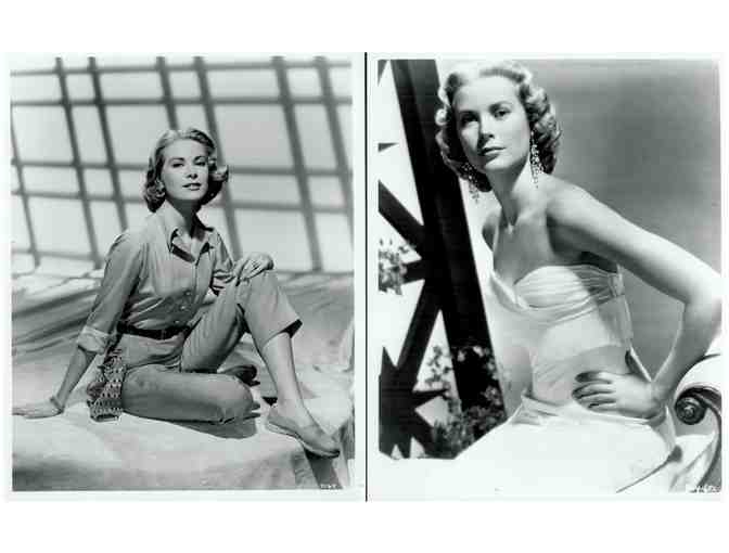 GRACE KELLY, group of classic celebrity portraits, stills or photos