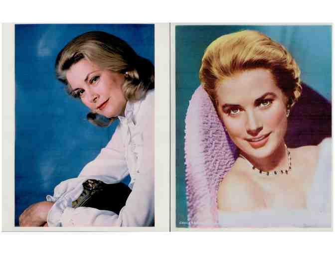 GRACE KELLY, group of classic celebrity portraits, stills or photos